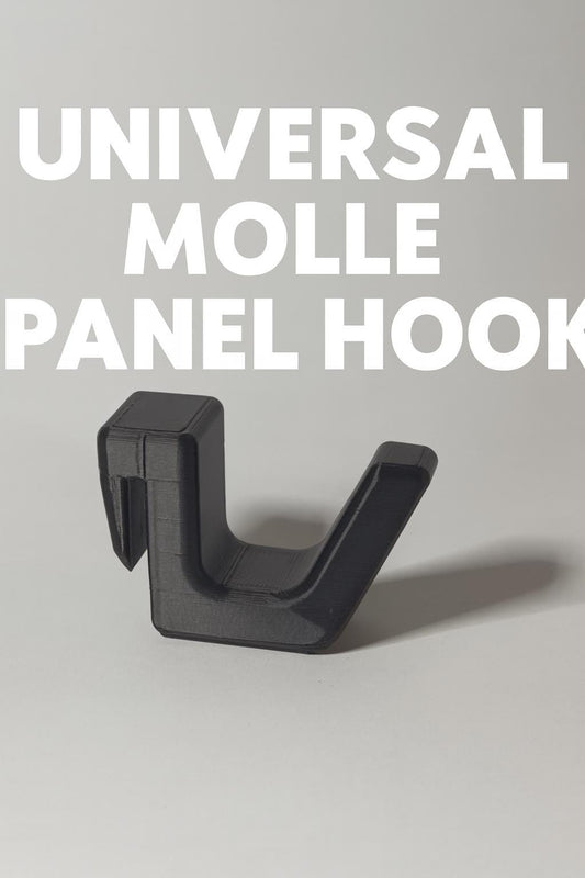 3D-Printed MOLLE Panel Hook: ASA Mount for Tools & Gear