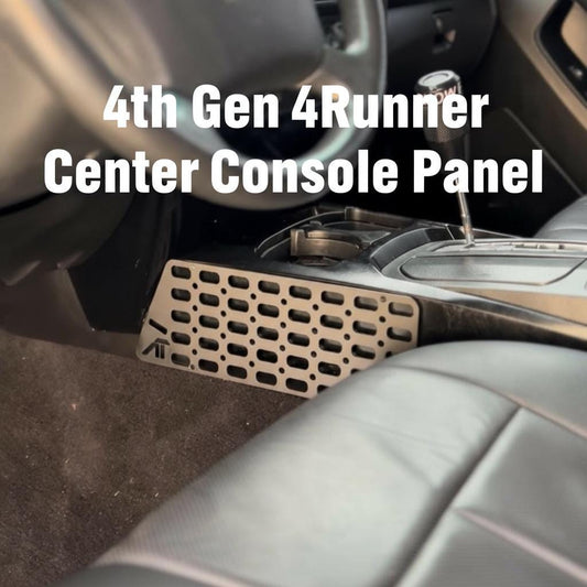 4th Gen 4Runner MOLLE Panel Set: Steel Console Organizer, 2003-2009