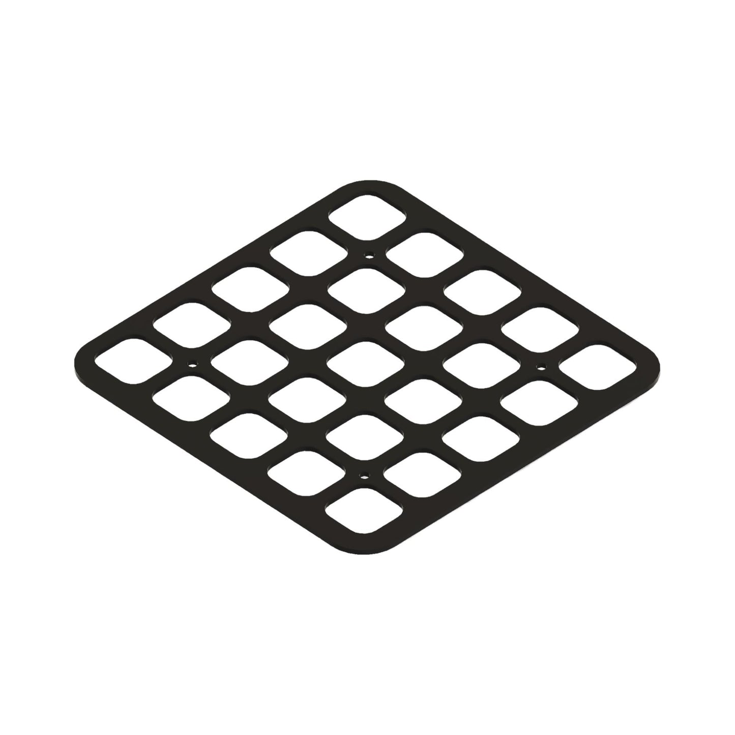 Universal 10x10 MOLLE Panel | 1/8” Steel Powder Coated | Gear Storage Mount Organizer | Includes Stainless Hardware + Nylon Spacers