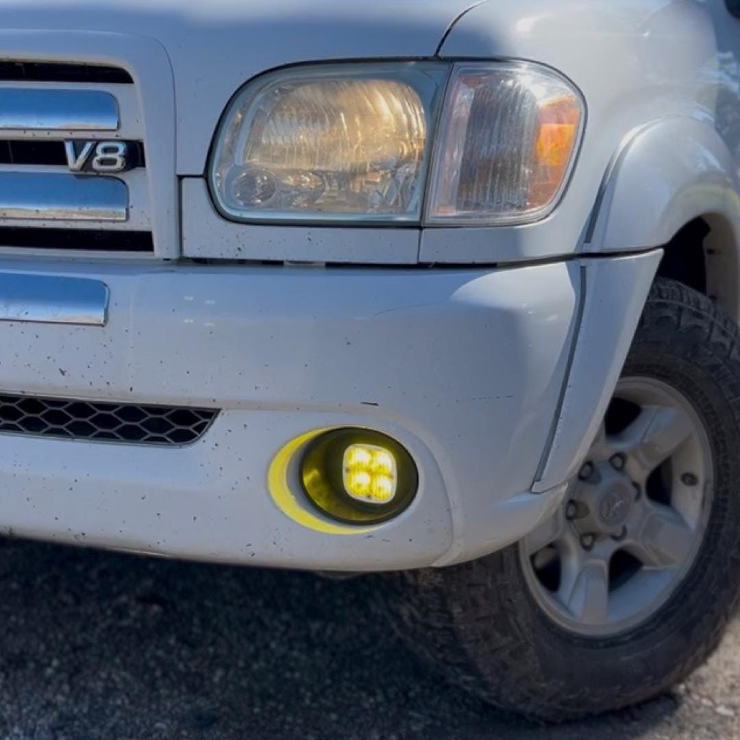 Tundra Sequoia Baja Designs Squadron Fog Light Housing (3D-Printed)