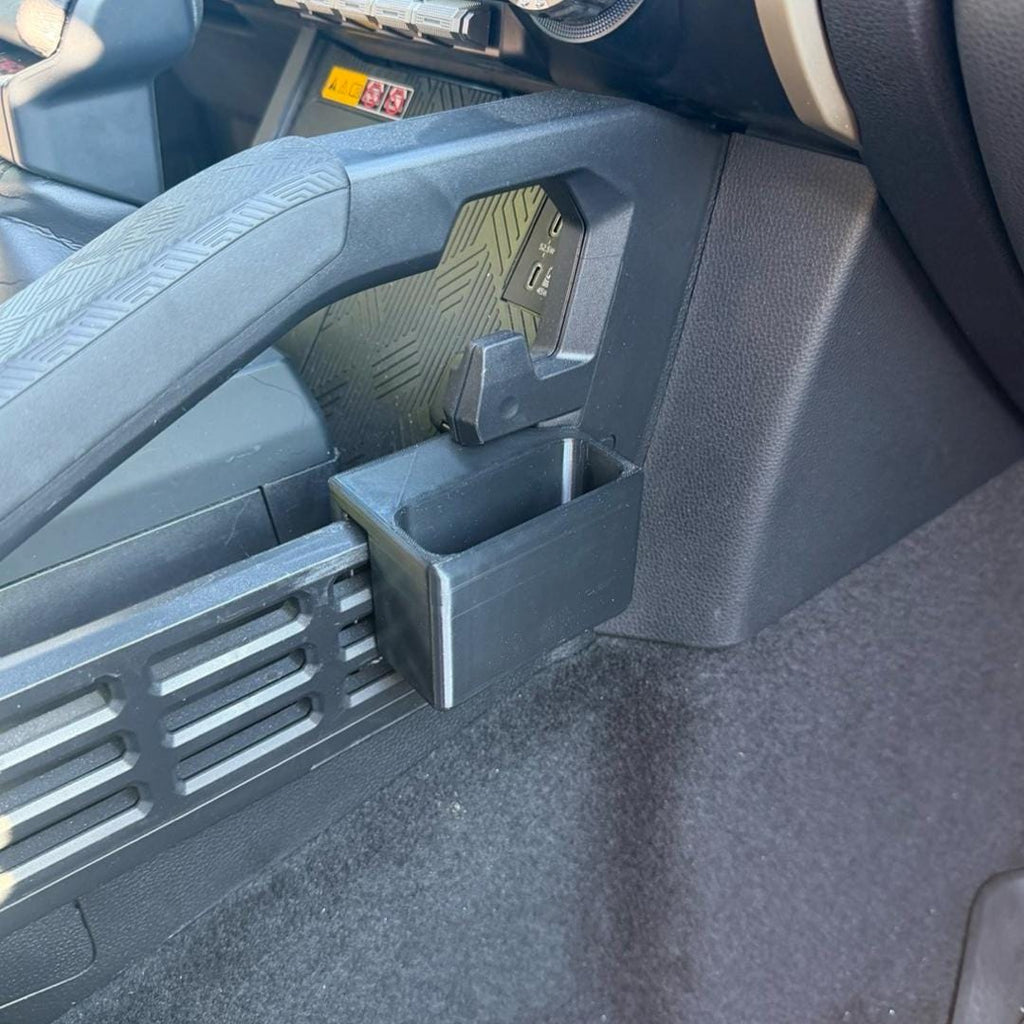 2024–2026 Toyota Tacoma & 4Runner Center Console Storage Cup – Drop-In Fit, 4th Gen Tacoma, 6th Gen 4Runner