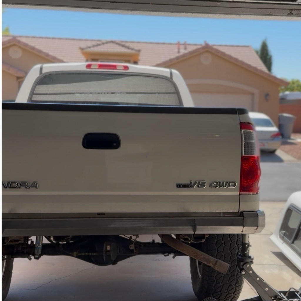 1st Gen Tundra DIY rear bumper kit, made in Utah