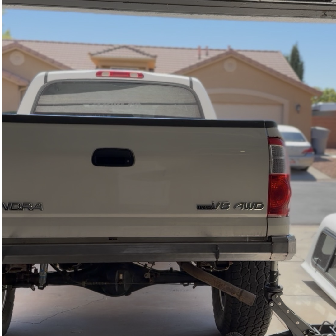 1st Gen Tundra DIY rear bumper kit, made in Utah