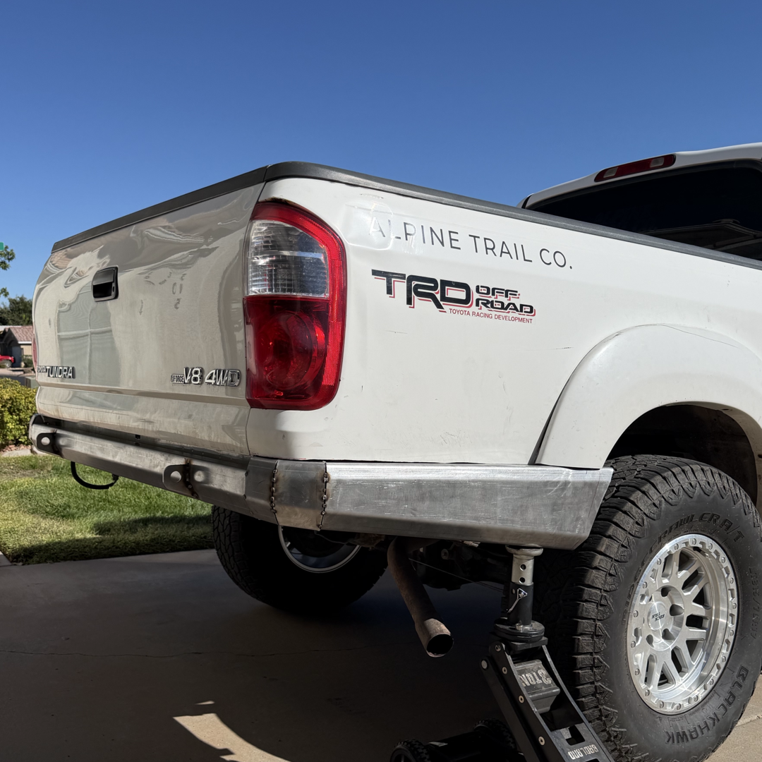 1st Gen Toyota Tundra high clearance rear bumper DIY weld kit