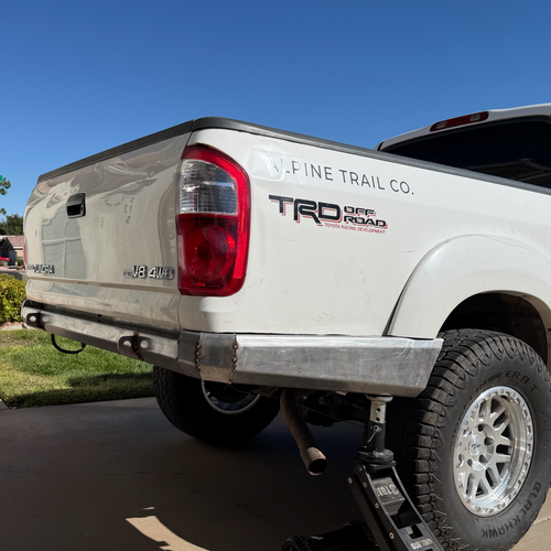 1st Gen Toyota Tundra high clearance rear bumper DIY weld kit