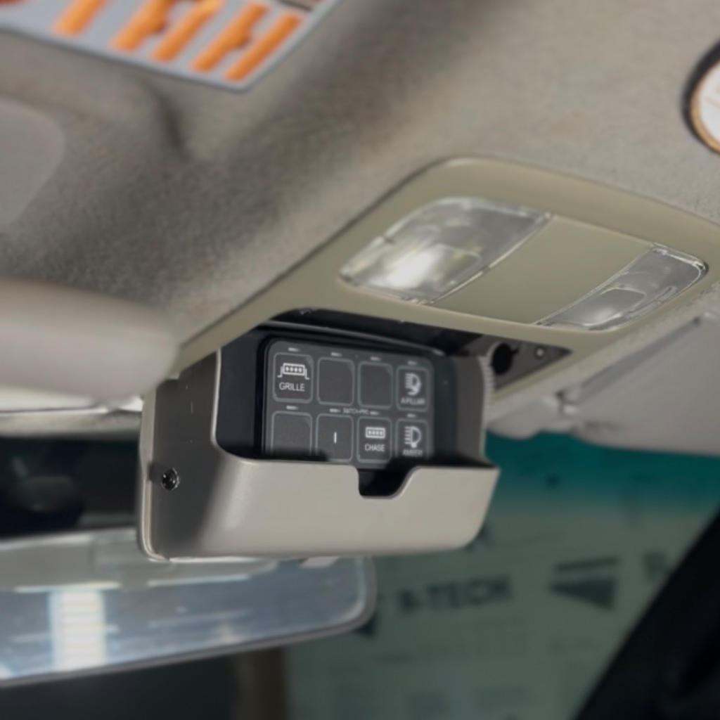 2003–2009 Toyota 4Runner Sunglass Holder Switch Pro 9100 Hidden Mount – 4th Gen