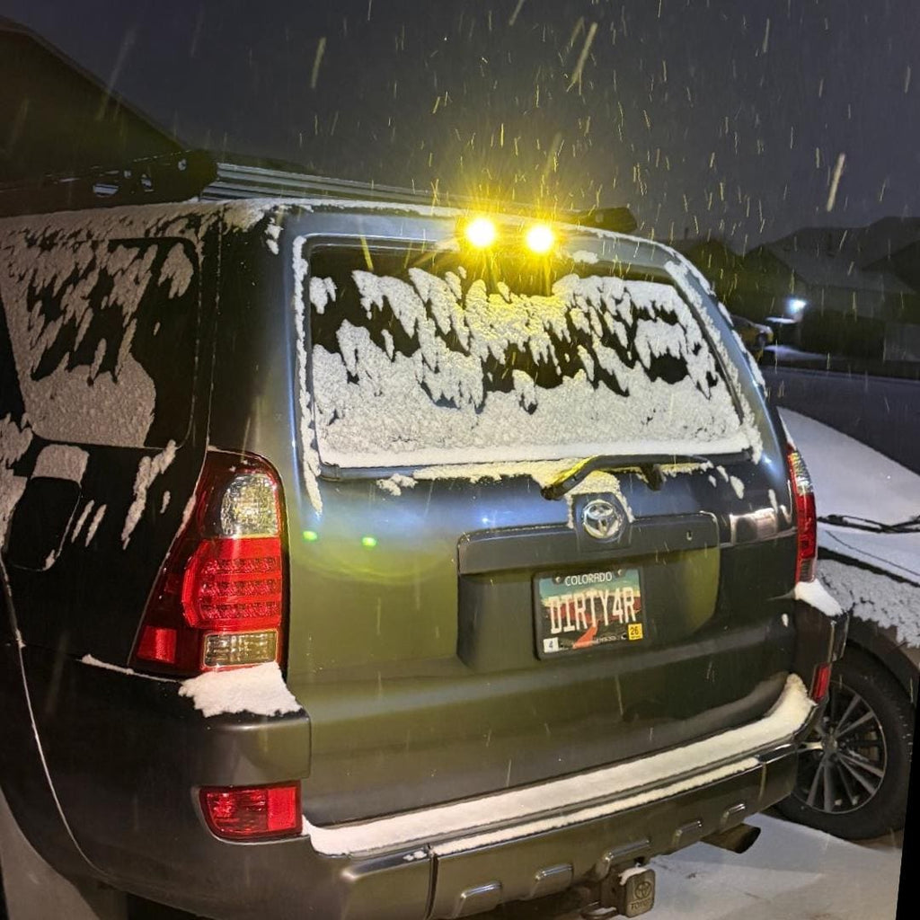 2003–2009 Toyota 4Runner Chase Light Housing – Wingless, ASA-CF 3D Printed, 4th Gen