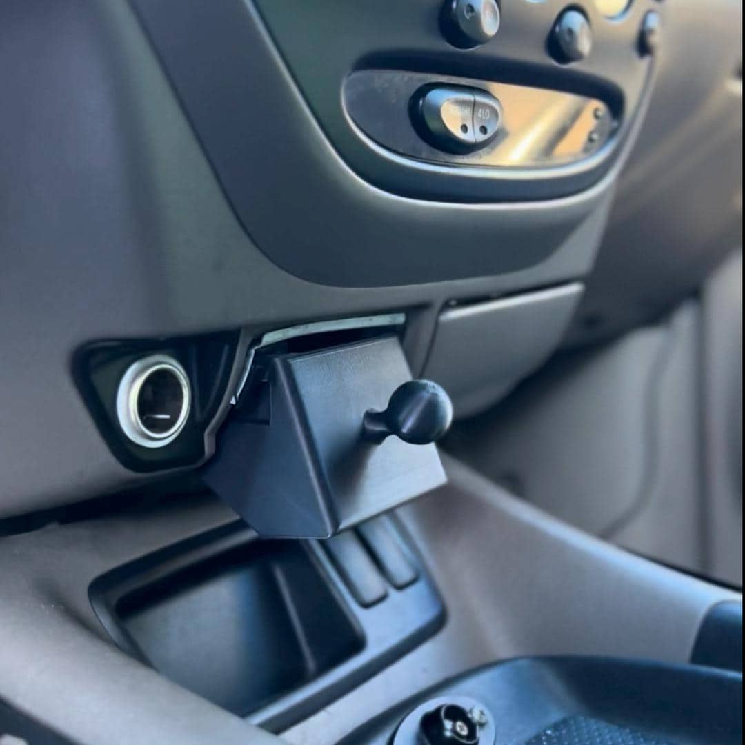 1st Gen Toyota Tundra & Sequoia Dash Ashtray Replacement – 1” Ball Mount (Universal Accessory Mount)