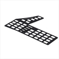 COMING SOON — 5th Gen 4Runner Center Console MOLLE Side Panels — Laser-Cut Steel (2010–2024)